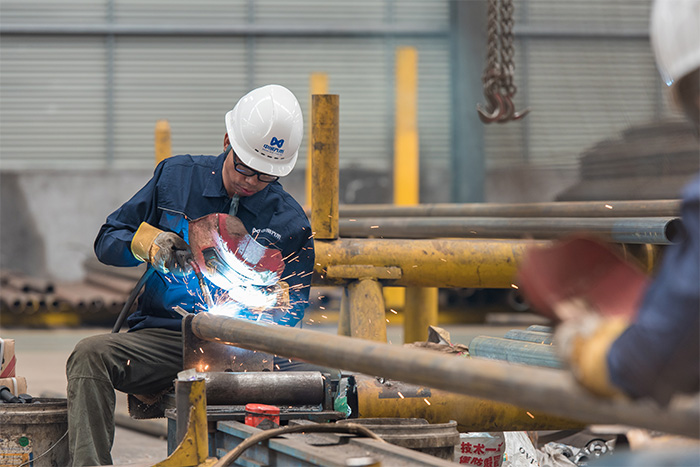 南岸网架焊接车间